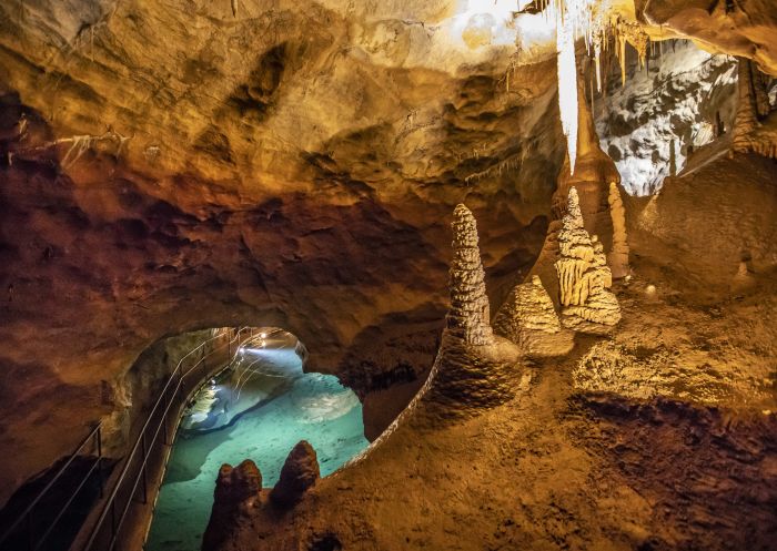 Jenolan Caves, Blue Mountains Inside Jenolan Caves in the Blue Mountains