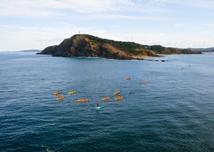 Cape Byron Kayaks, Byron Bay Kayaks on the water, Cape Byron Kayaks, Byron Bay